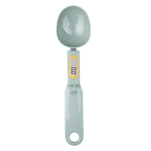 Cuchara Digital de Precisión 0.1–500g — Mide café, proteína y especias al gramo exacto | Pantalla LCD, compacta y recargable