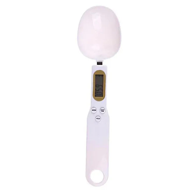Cuchara Digital de Precisión 0.1–500g — Mide café, proteína y especias al gramo exacto | Pantalla LCD, compacta y recargable